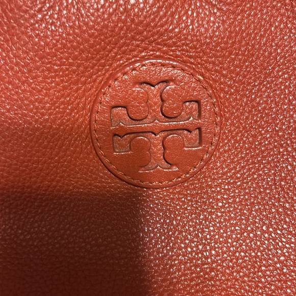 Tory Burch Red Leather Backpack - Picture 2 of 14